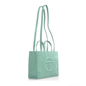 Telfar Medium Shopping Bag in Sage